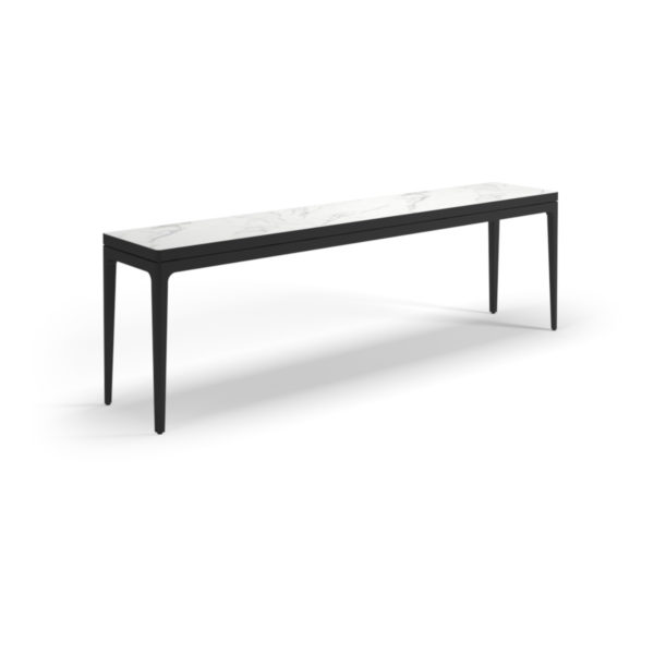 Grid Ceramic Large Console Table