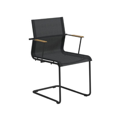 Sway Steel Stacking Chair With Arms