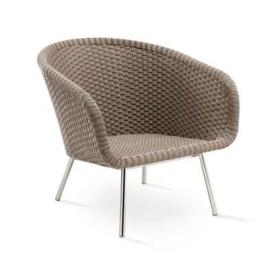 Shell Steel Easy Chair
